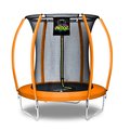 Moxie Moxie Pumpkin-Shaped Outdoor Trampoline Set Top-Ring Frame Safety MXSF03-6-OR